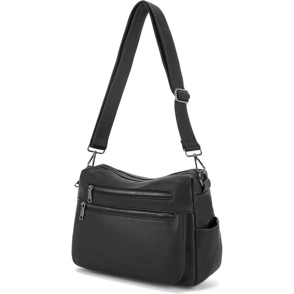 Elegant Vegan Leather Crossbody Bag for Women - Stylish & Functional Design - Picture 7 of 7